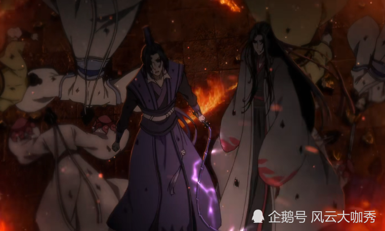 魔道祖师:莫玄羽献舍,魏无羡蓝忘机终于合体,漫迷:太给力