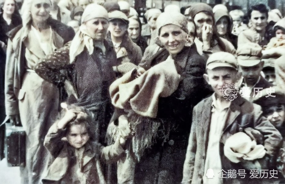 二战,犹太人,老照片,奥斯维辛,集中营