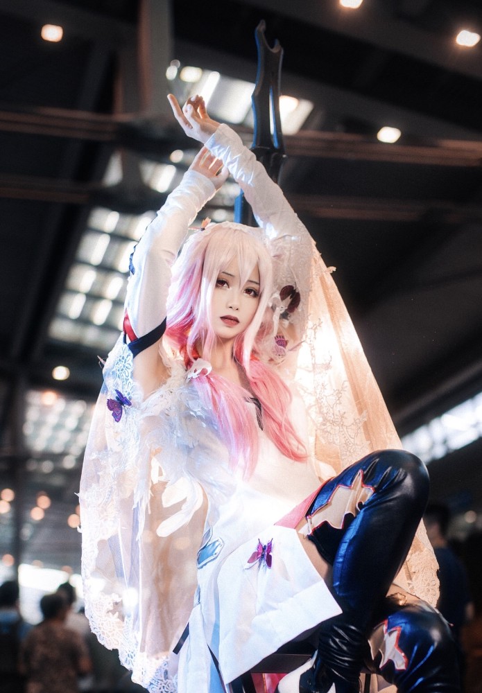 cosplay天使,cosplay角色推荐女 cosplay,罪恶王冠,楪祈,cos,漫展