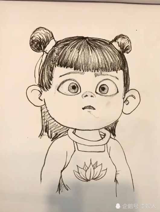 美术生画简易版小哪吒,小白都轻松完成,网友:你不理解