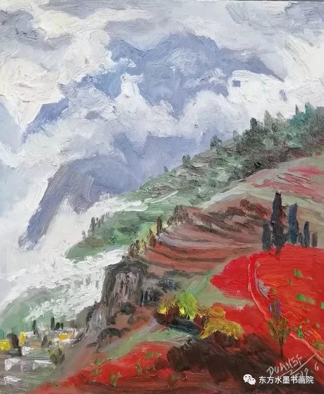 段顺富,油画,风景油画,云南艺术家