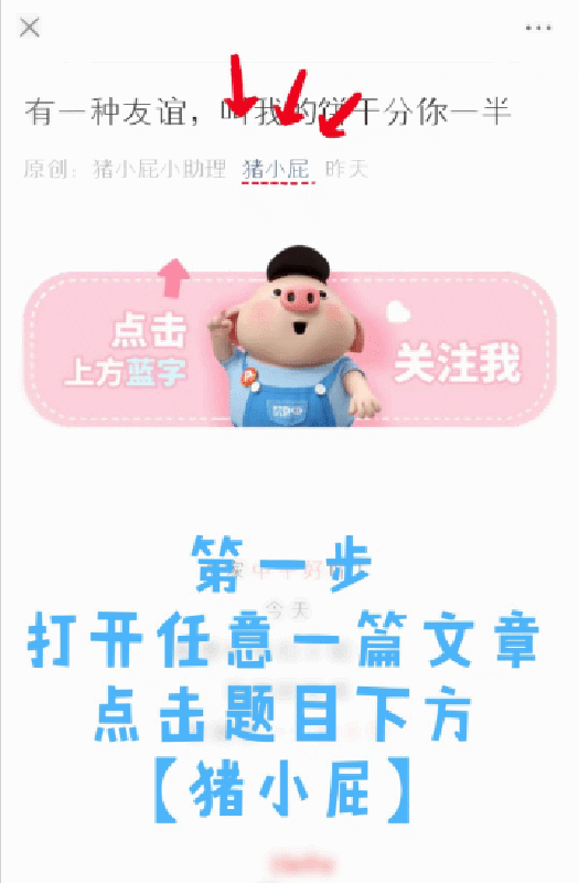 关注软萌可爱的 屁屁公众号 【猪小屁】             的 表情包,壁纸