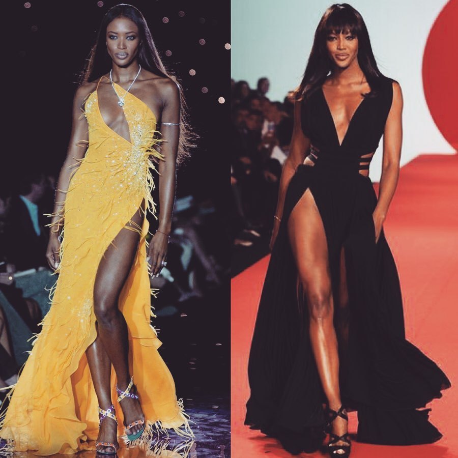 naomicampbell 是"猫步女王"也是撕逼高手!