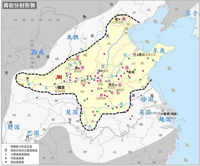 从夏朝到清朝的历代地图,看中国疆土的扩张过程