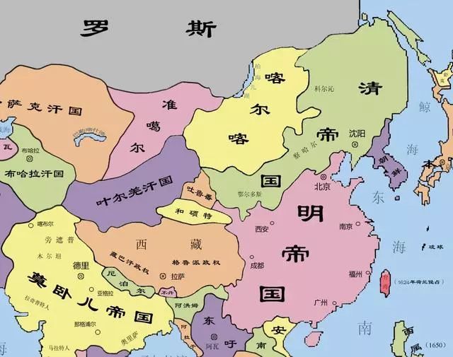 从夏朝到清朝的历代地图,看中国疆土的扩张过程