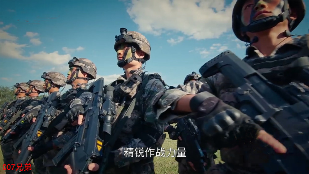 解放军,侦察兵,精锐部队,作战力量,单兵武器