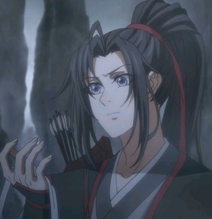 8月火了一组《魔道祖师》动漫头像:蓝忘机的抹额看起来真干净!