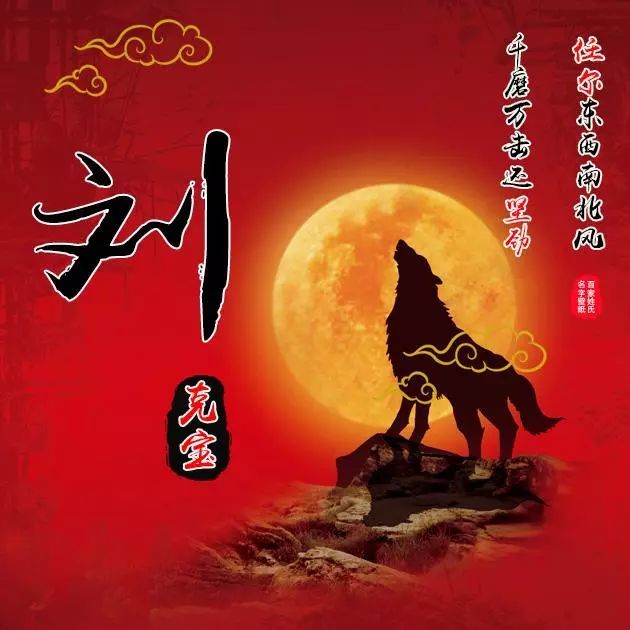 110张极品姓氏头像,有领头狼,霸气火焰虎,飞龙,雄鹰,天马,各种风格