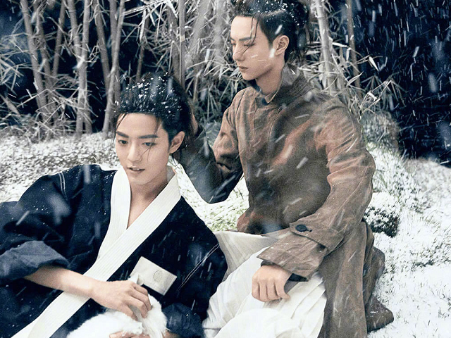 时尚芭莎x陈情令联名:带你看到不一样的肖战王一博