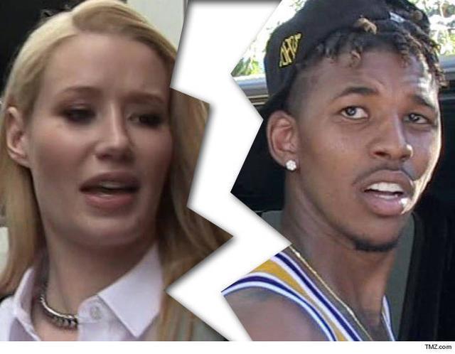 网站tmz报道,nba球员尼克杨和他的歌手未婚妻伊基-阿塞莉娅感情破裂