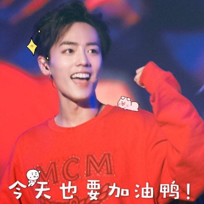 肖战可爱表情包:我喜欢这个会画画的,可我打不过万千小飞侠