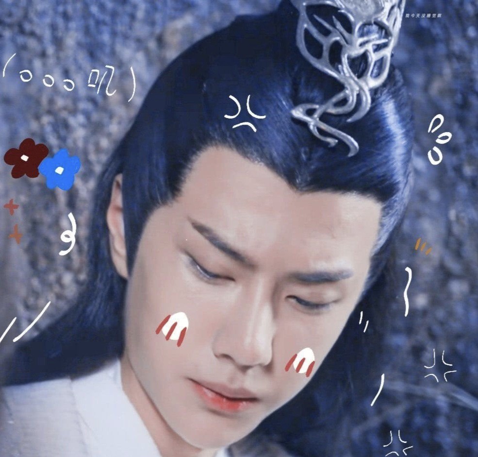 《陈情令》肖战&王一博表情包,网友:我仿佛闻到了什么