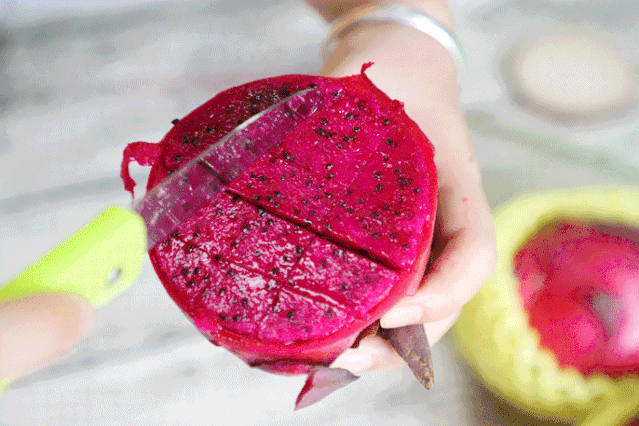 那么越南红心火龙果和强力征服了苗苗的