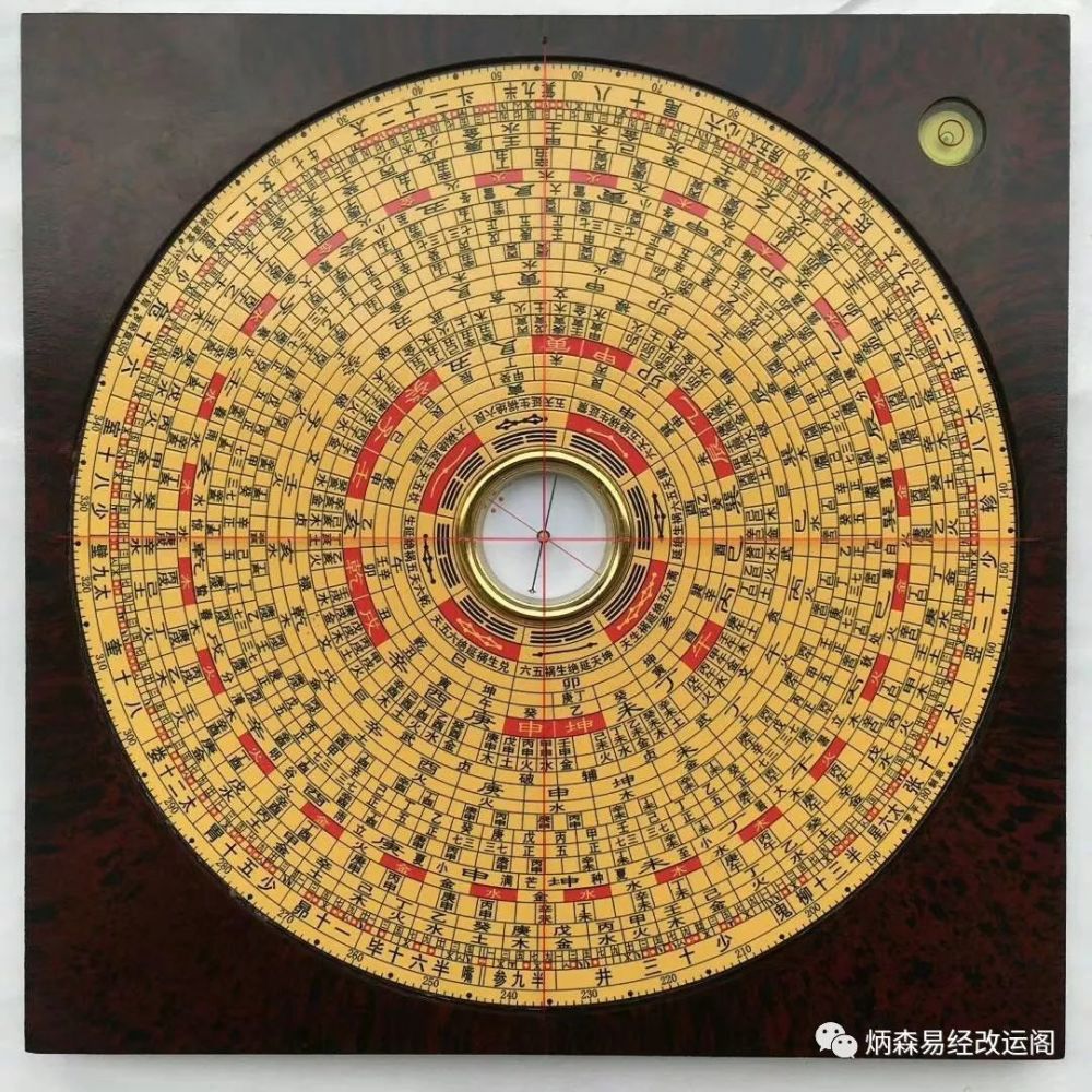 三合风水第十五讲,三合罗盘上人盘中针消砂的方法介绍