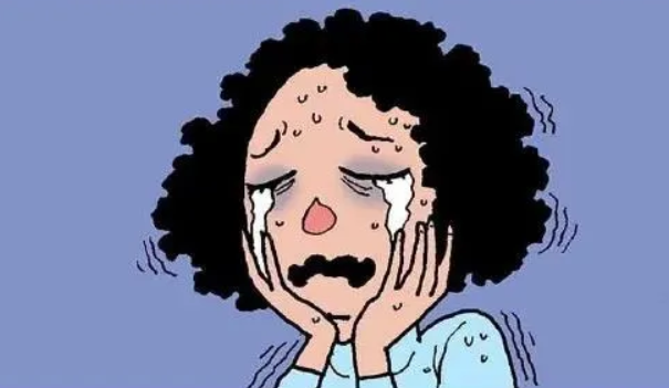 5秒惊悚漫画之《哭泣的闺蜜》