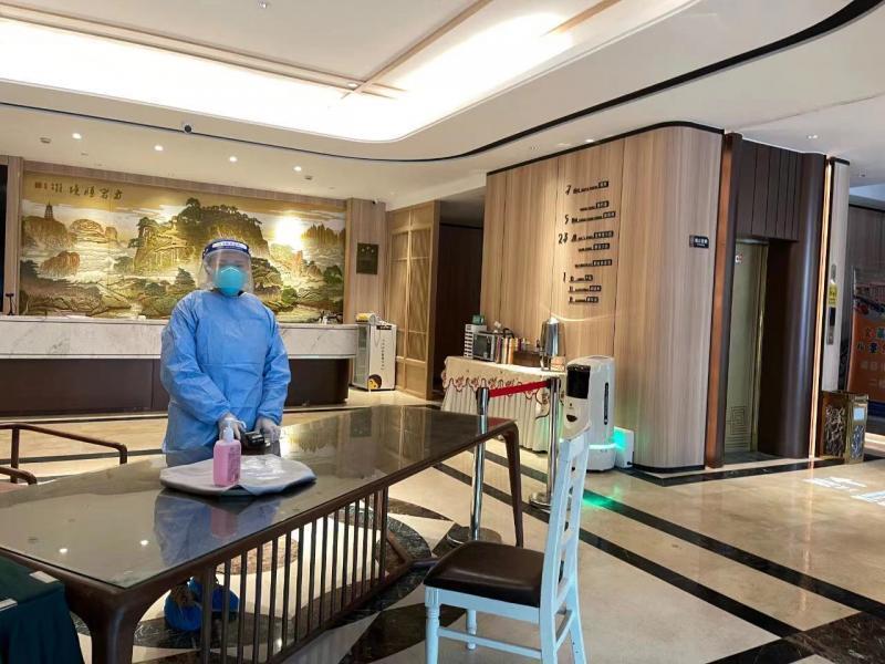 浙江一酒店专门接待感染者入住抗阳
 /浙江一酒店发现新冠