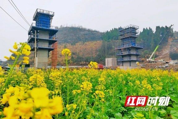 永新高速 奋进春光里 项目建设忙
