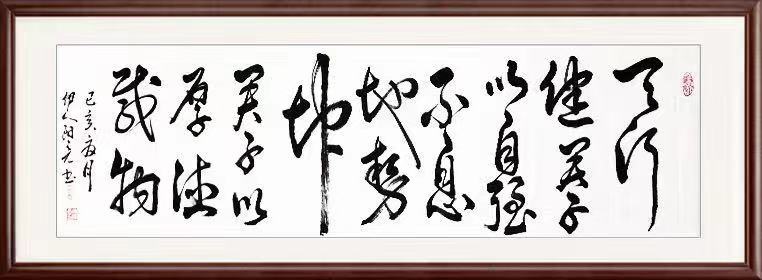 伊人阳亮—用书法演绎青春之魅力