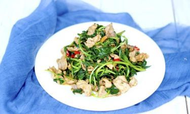 孩子感冒老咳嗽,别慌!猪肉加它炒一炒,快速止