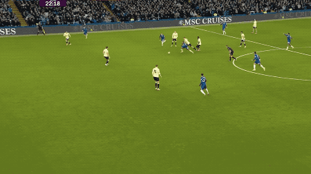 英超：切爾西2-0埃弗頓終結4場不勝重返前四 古斯托傳射 帕爾默破門 - 