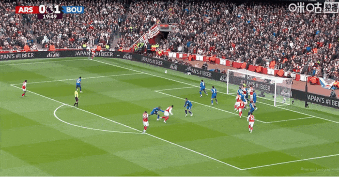 主場爆冷！英超：阿森納1-2伯恩茅斯 近9輪首敗 多賽2場領先曼城9分 - 