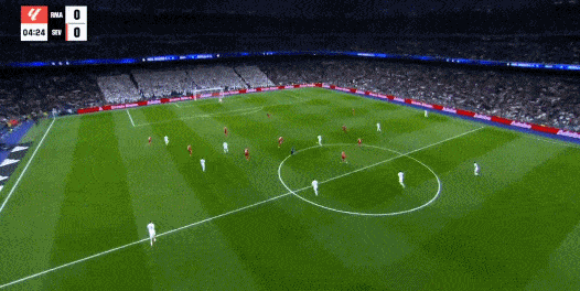 西甲：皇馬2-0十人塞維利亞！距巴薩1分 姆巴佩年度59球+平C羅紀錄 - 