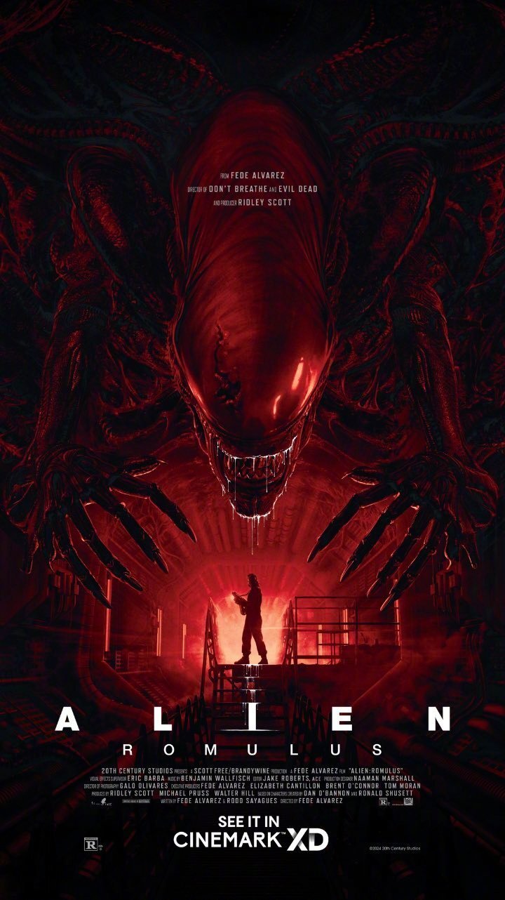 《异形:夺命舰》发布多款海报,8月16日登陆内地院线