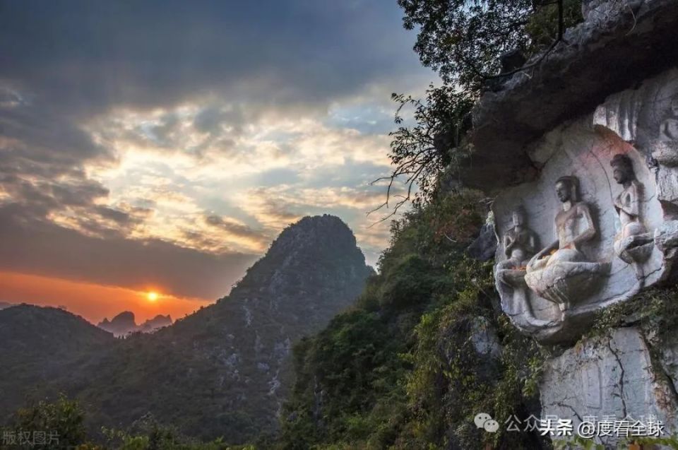 桂林西山公园法藏禅寺图片