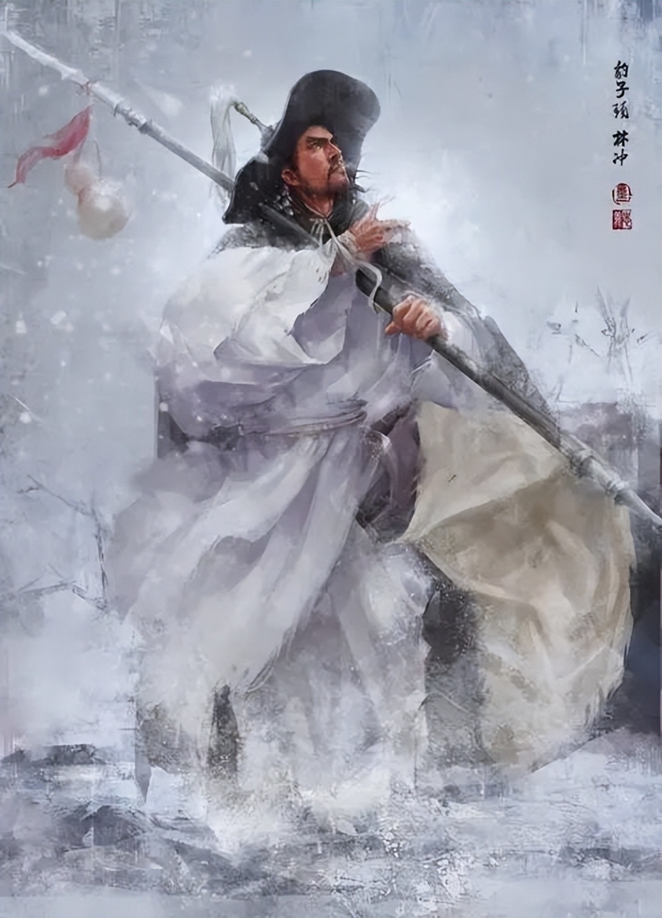 《水浒传》中,梁山好汉们大多有着自己的特色兵器,比如武松的双刀