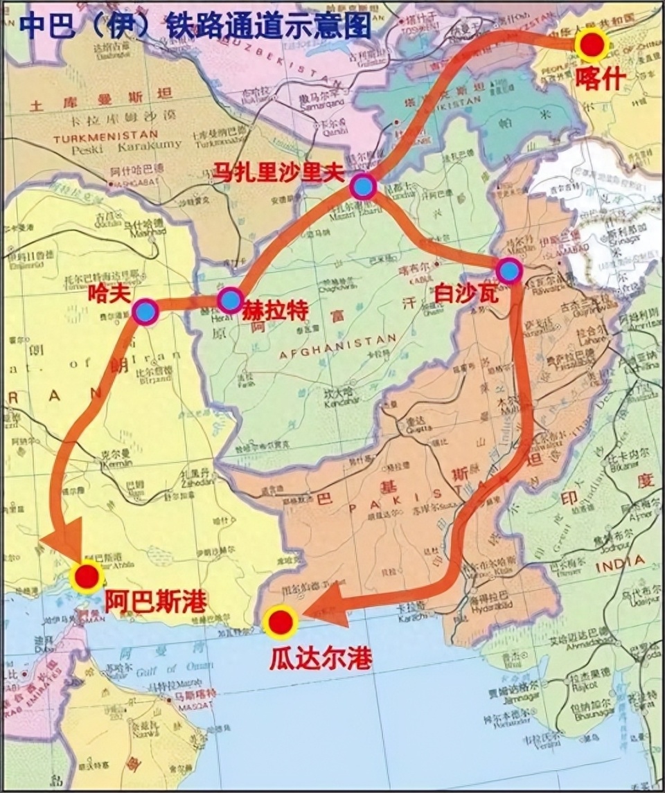 阿富汗外长访华，想“修铁路”直达中国，塔利班改变国运机会来了-腾讯新闻