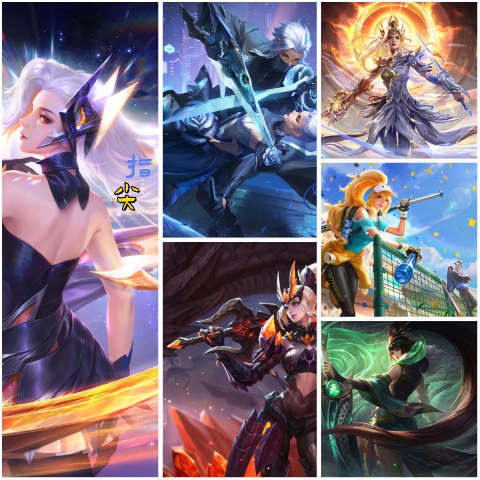 花木兰皮肤对比,及英雄现状分析,超客观