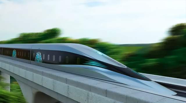 运行速度更快,从200-600km/h不等,也就是说,它的运行速度相比高铁列车
