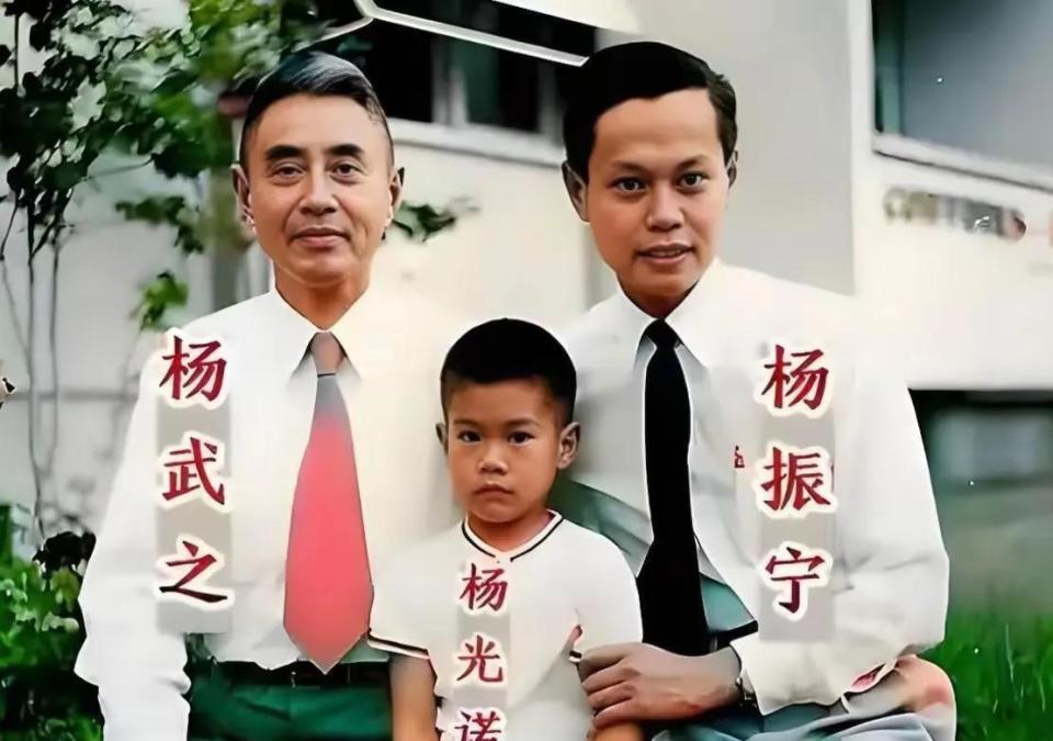 杨武之与妻子吵架，杨振宁保护母亲怒吼父亲，弟弟杨振平称赞哥哥_腾讯新闻