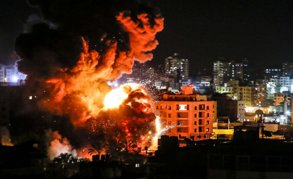 局势升级，860枚火箭弹从天而降，以色列被炸，联合国：不可接受乘风语文网