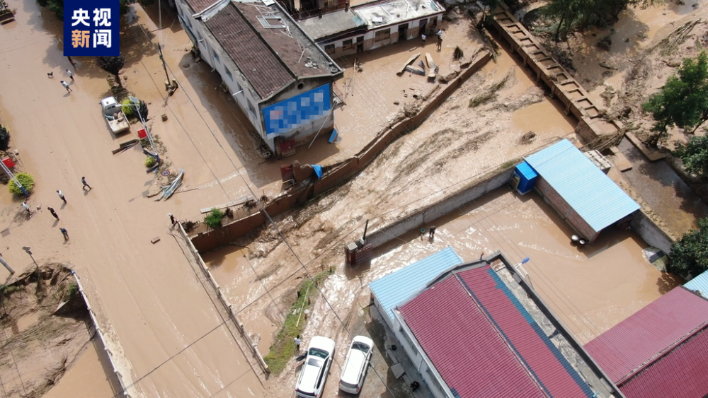 7·18甘肃暴雨图片