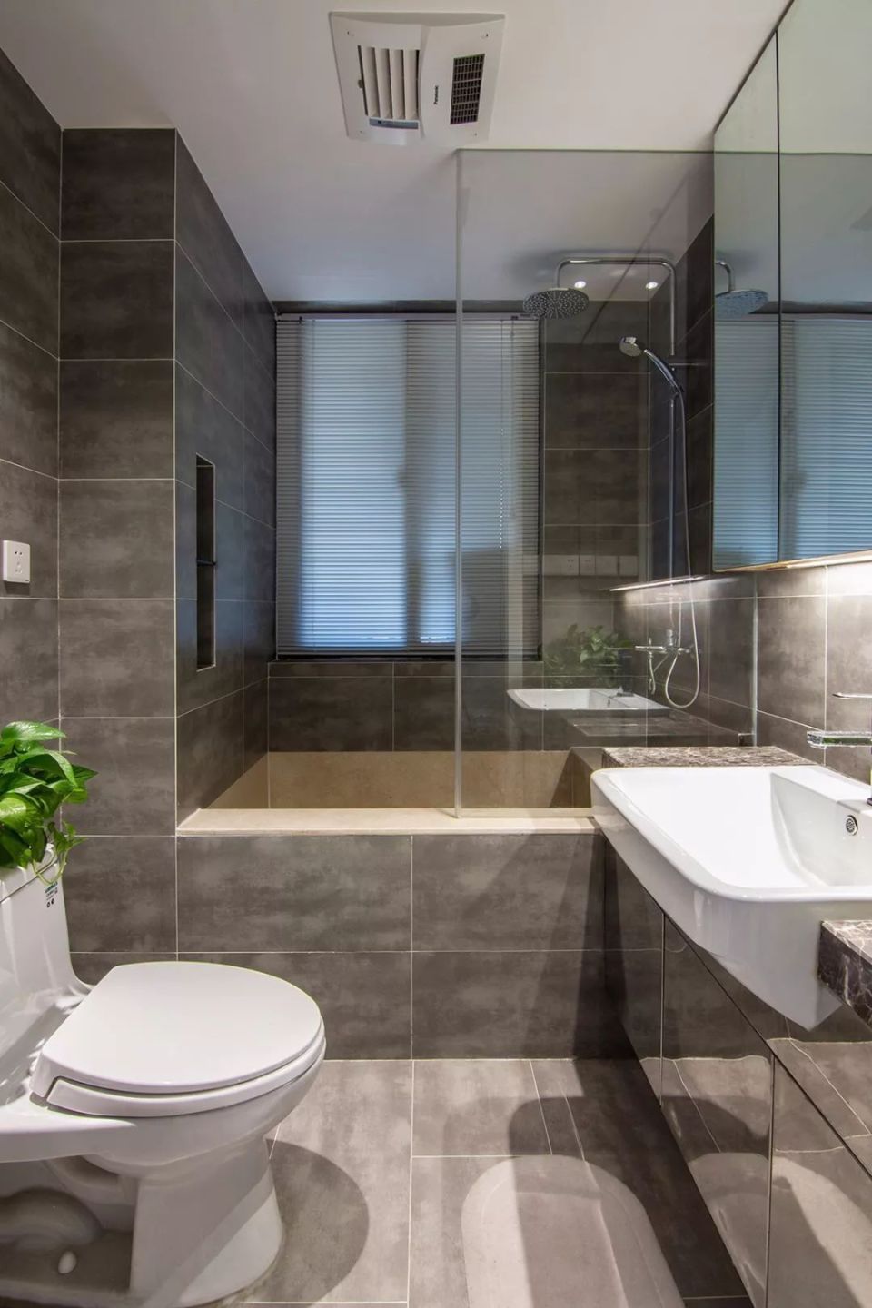 125平现代简约风,自己砌的浴缸,幸福感爆棚!