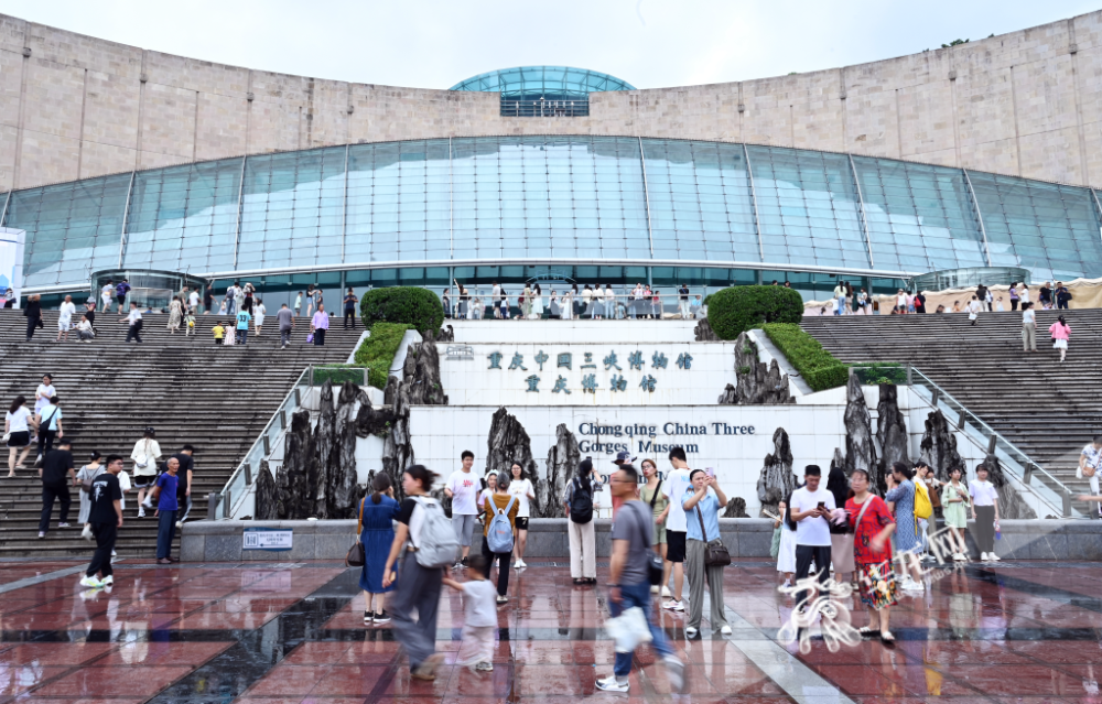 资料图从2024年7月18日起,除重庆中国三峡博物馆,重庆红岩革命历史