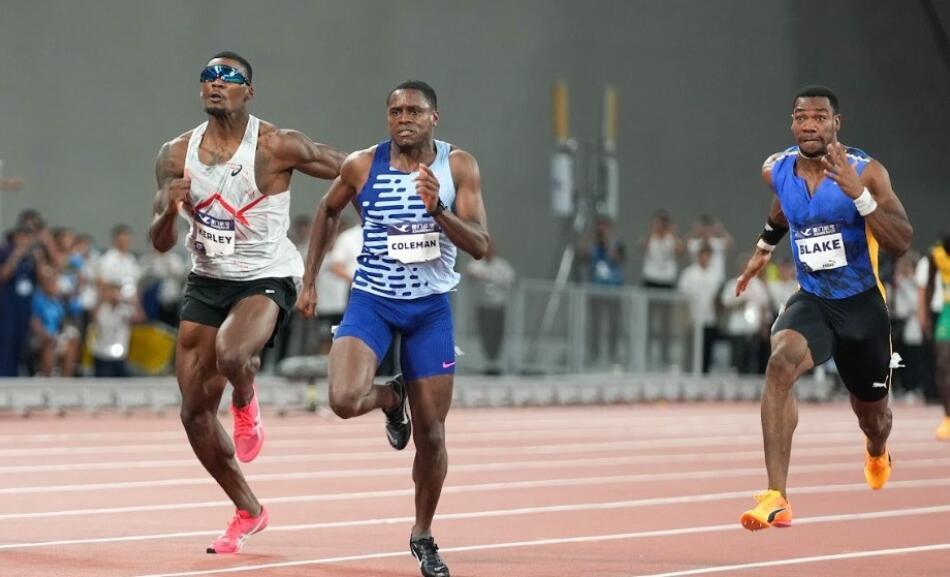 总冠军克里斯蒂安-科尔曼;博尔特时代的最强百米第二人约翰-布雷克