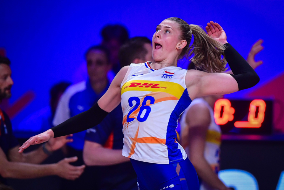 荷兰女排3-1多米尼加,获7.51分,保留争奥运参赛资格机会