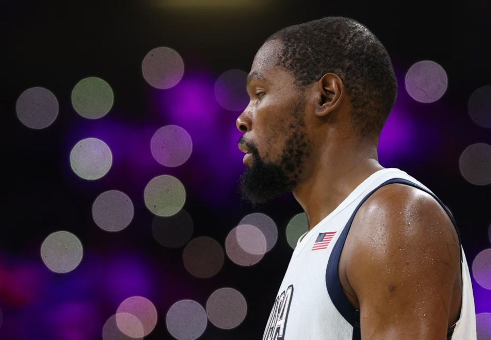 杜兰特加冕美国奥运得分王,还差这位大神599分