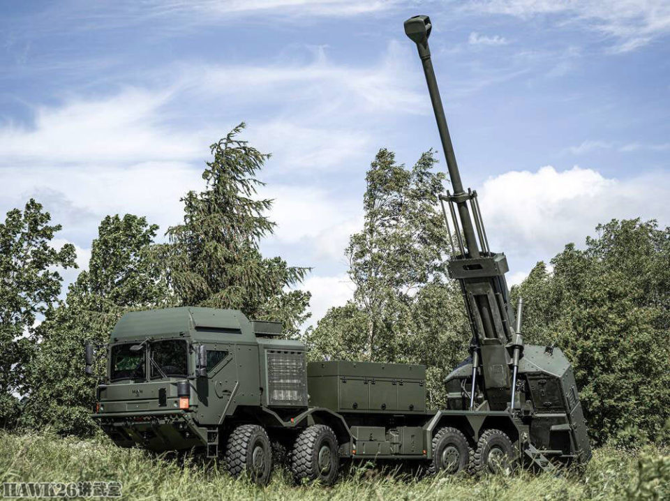 莱茵金属提供48辆hx越野卡车底盘 作为新型"弓箭手"卡车炮底盘