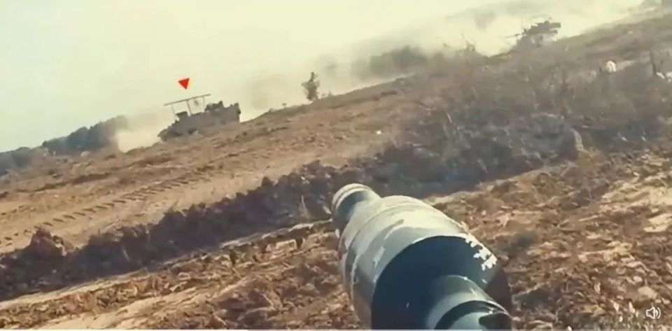 击毁梅卡瓦的混合型rpg哈马斯自制的亚辛火箭筒