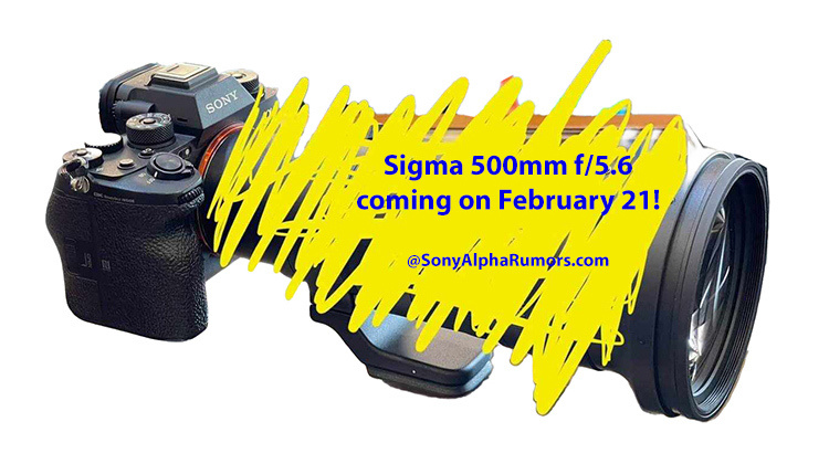 索尼e卡口多支重磅镜头来袭适马556价格可能近3000美元