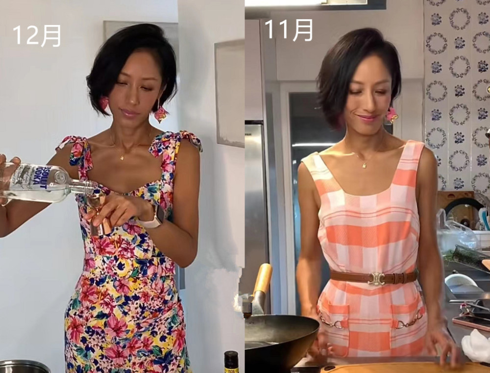 45岁名模蒋怡近照变化大!