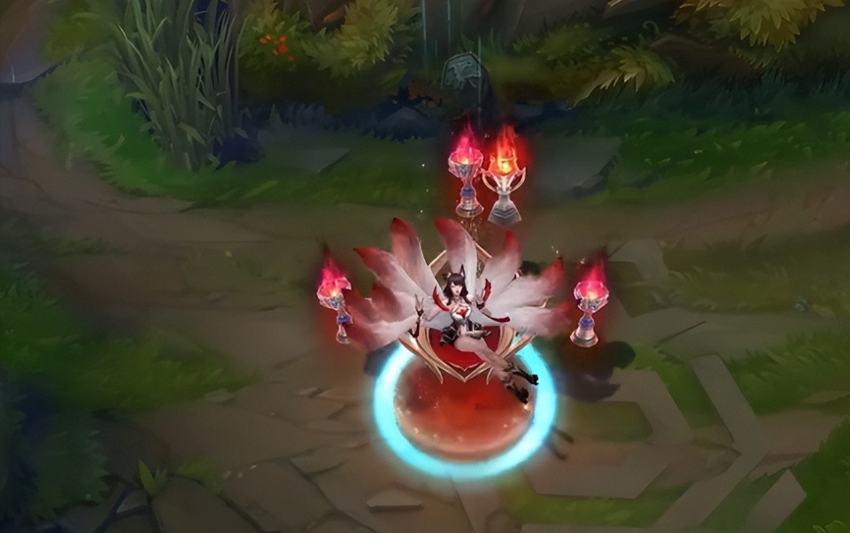 faker名人堂颁奖现场再现经典手势,独有3d狐狸皮肤视角,值三千