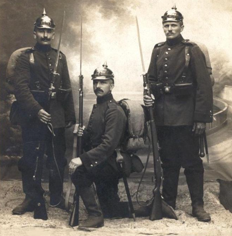 八国联军德国士兵的十大件,在八国列强中,拥有最好的单兵装备