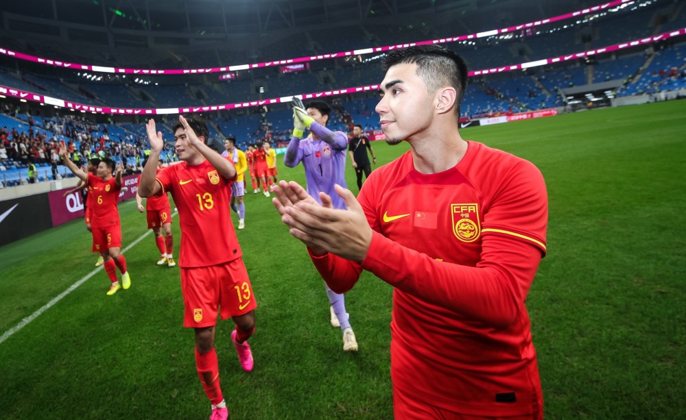 1088分钟绝杀中国男足罕见3连胜冲亚洲前三重返奥运有戏