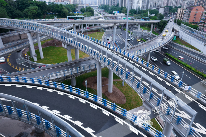 通车在即重庆内环拓宽沙区段工程完工通过验收
