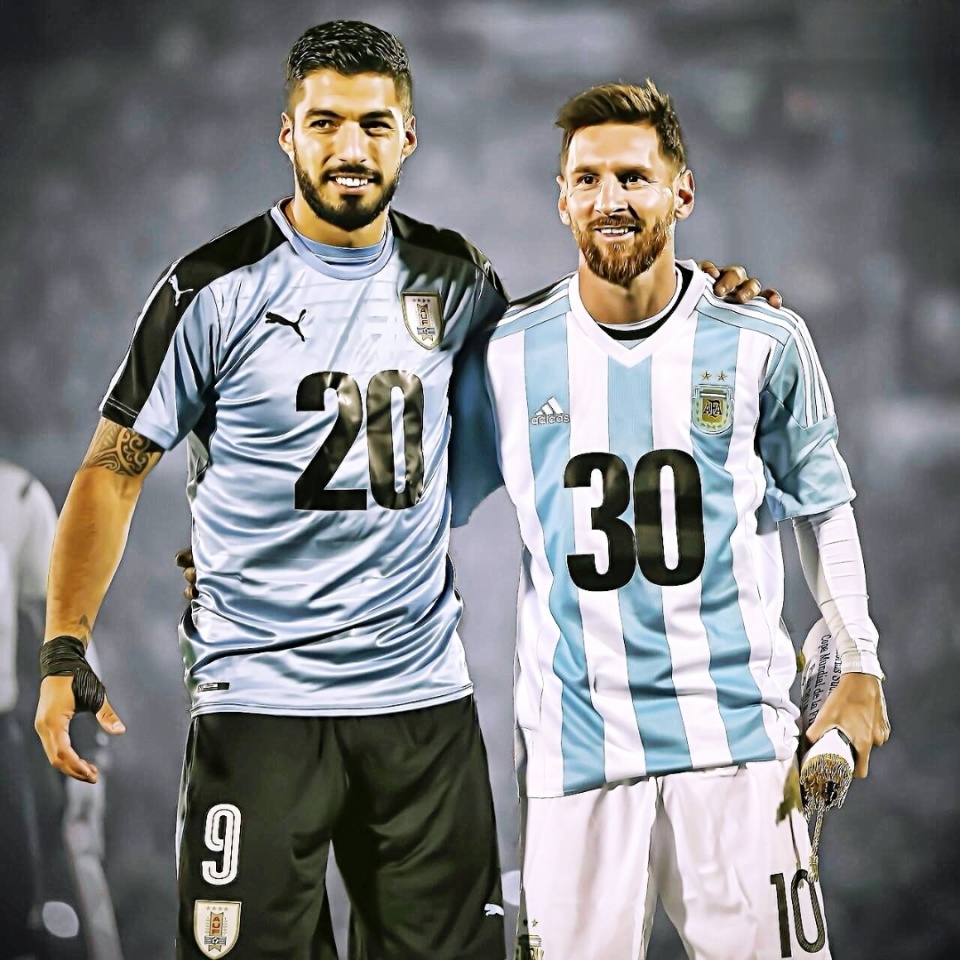 乌拉圭阵容:梅西苏牙有望重逢,1.2亿欧先生闪耀