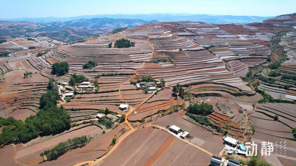 贵州省毕节市威宁自治县观风海镇,秀水镇,黑石头镇,么站镇田垄与乡间